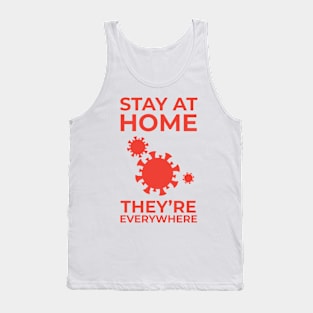 Corona Virus Covid-19 Warning Tank Top